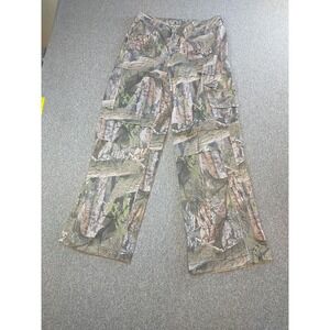 Camo Heavyweight Cargo Utility Hunting Outdoor Pants Womens 34x34 Wide Leg